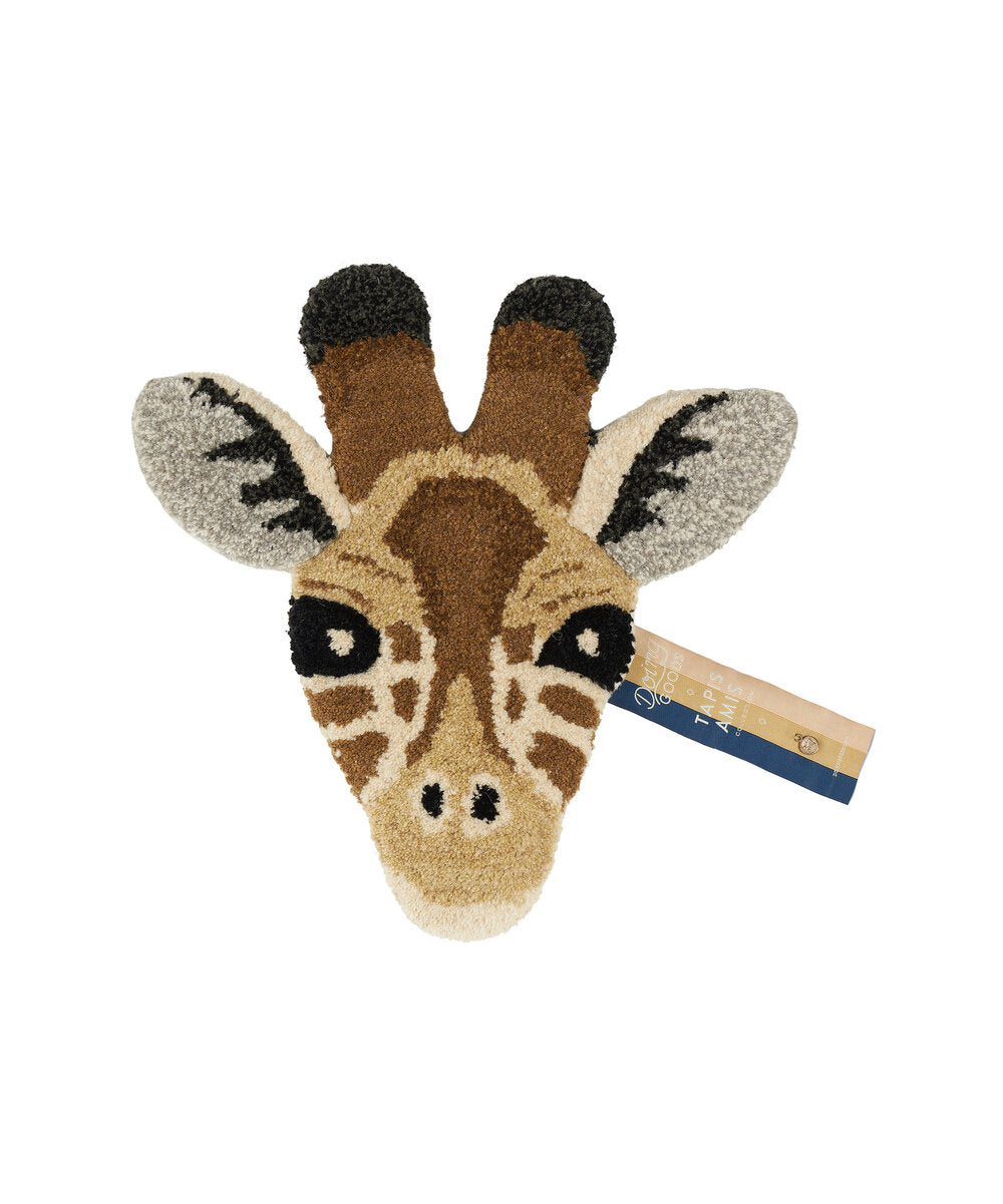 Gimpy Giraffe vægdekoration - Brown